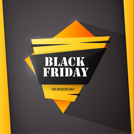 black friday discounts label template. Eps10のイラスト素材
