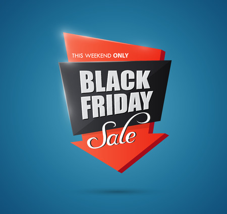 black friday discounts label template. Eps10のイラスト素材