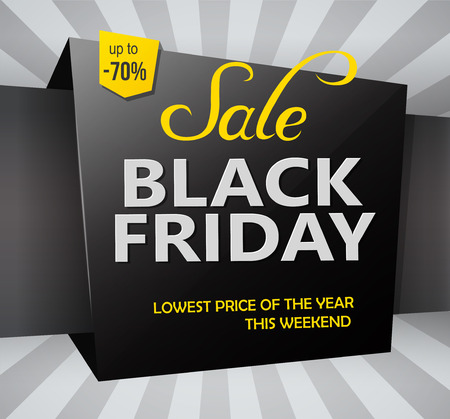 black friday discounts label template. Eps10のイラスト素材