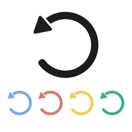 Reload iconのイラスト素材