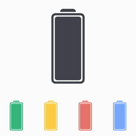 Battery iconのイラスト素材