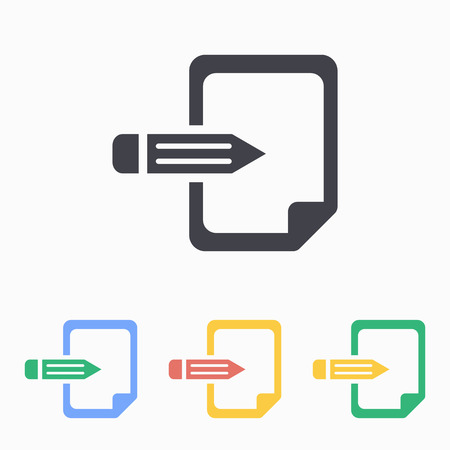 Registration icon, vector illustration.のイラスト素材