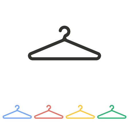 Hanger  icon  on white background. Vector illustration.のイラスト素材
