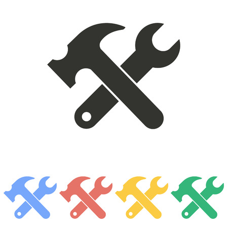 Tool   icon  on white background. Vector illustration.