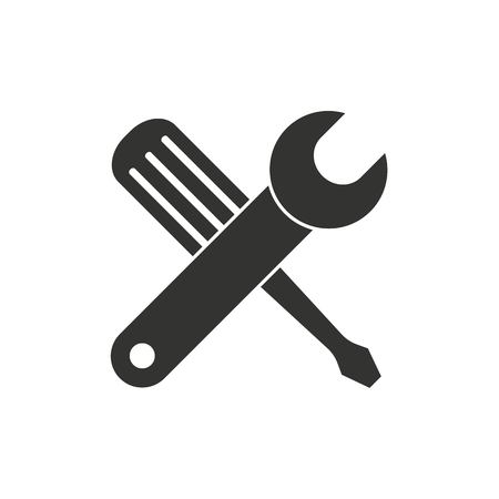 Tool   icon  on white background. Vector illustration.のイラスト素材