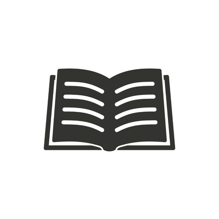 Book  icon  on white background. Vector illustration.のイラスト素材