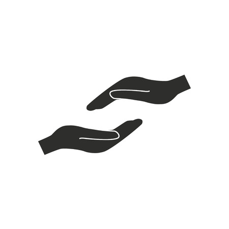 Donate  icon  on white background. Vector illustration.のイラスト素材