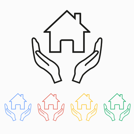 Donate  vector icon. Illustration isolated on white  background for graphic and web design.のイラスト素材