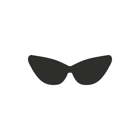Sunglasses   vector icon. Illustration isolated on white  background for graphic and web design.のイラスト素材