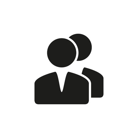 Accoun vector icon. Illustration isolated on white background for graphic and web design.のイラスト素材