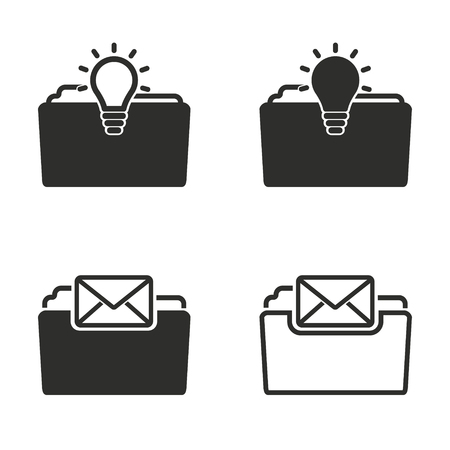 Add file vector icons set. Black Illustration isolated for graphic and web design.のイラスト素材