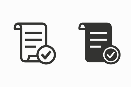 Form vector icon. Black illustration isolated for graphic and web design.のイラスト素材