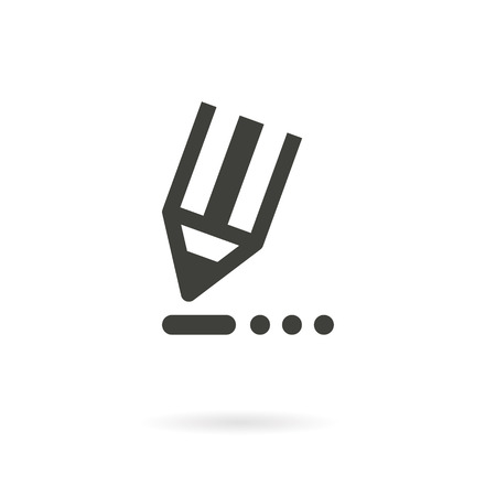 Edit iconのイラスト素材