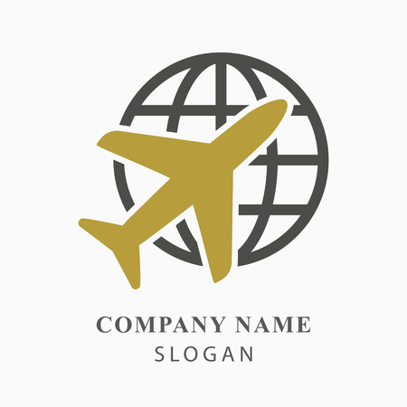 Airplane vector  design template.のイラスト素材