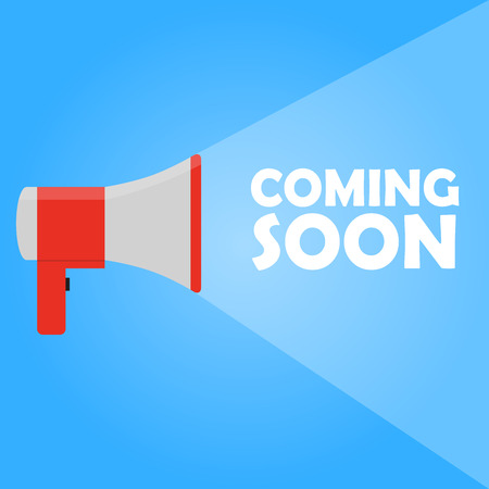 Announcement megaphoneのイラスト素材