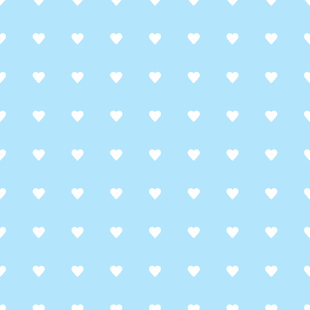 Seamless retro pattern  hearts. Vector illustrationのイラスト素材
