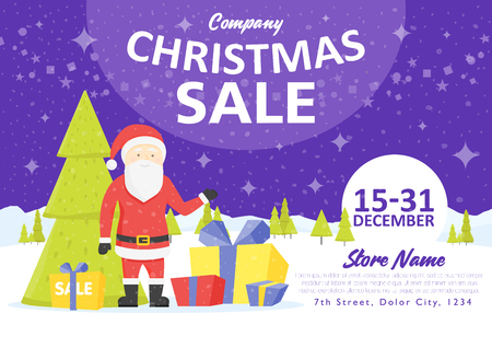 Sale Holiday Website Banner Templates Christmas And New Year