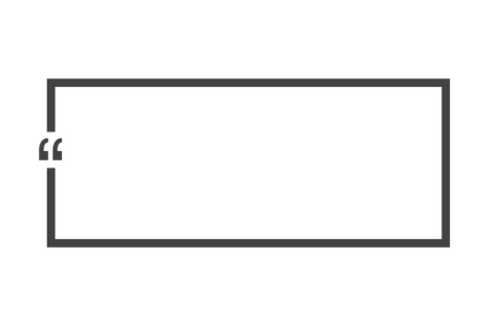 Quote bubble blank templates. Empty business card, paper sheet, information, text. Print design Vector illustration.のイラスト素材