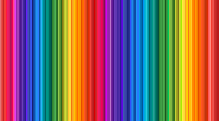 Abstract rainbow background. Vector colorful line illustrationのイラスト素材