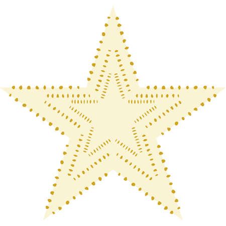 Star icon vector christmas symbol flat ornamentのイラスト素材