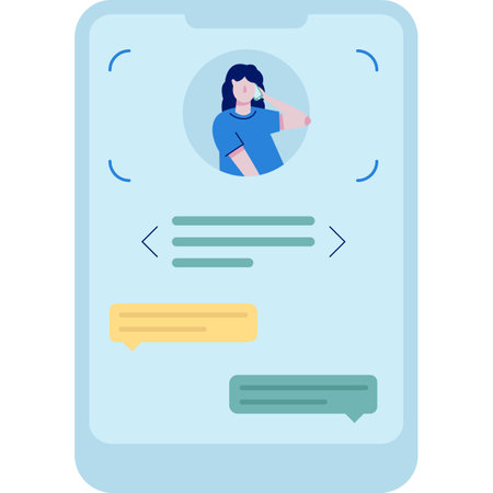 Virtual live chat icon contact center vectorのイラスト素材