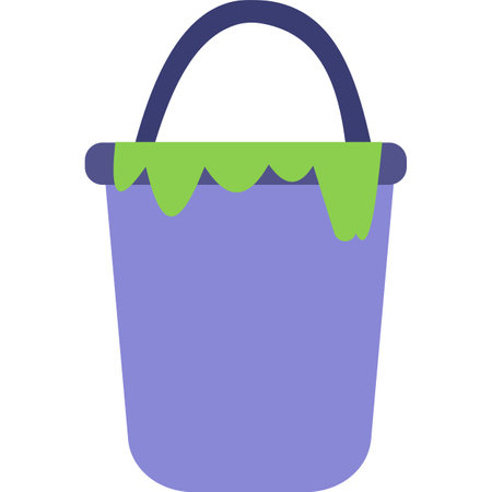Paint bucket can vector icon isolated jar designのイラスト素材