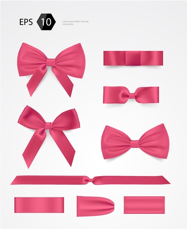 bow collectionのイラスト素材