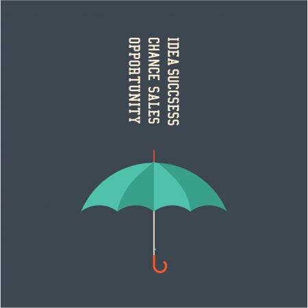 Vector umbrellaのイラスト素材