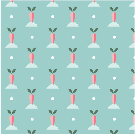 vector flat seamless patternsのイラスト素材