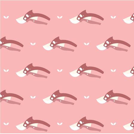 vector flat seamless patternsのイラスト素材