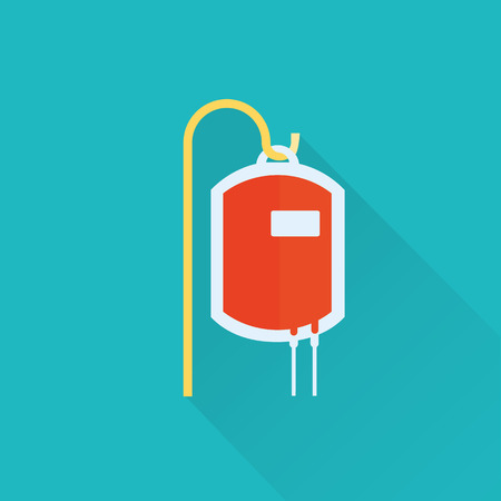 blood bag iconのイラスト素材