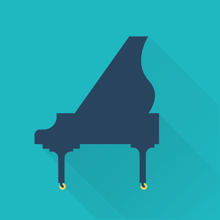 Piano iconのイラスト素材