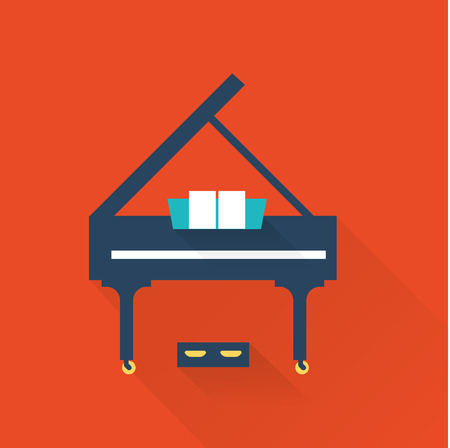 Piano iconのイラスト素材