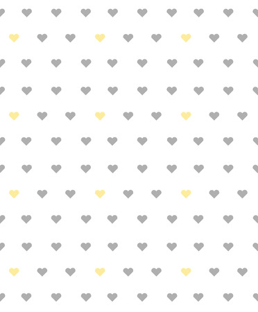 valentines heart patternのイラスト素材