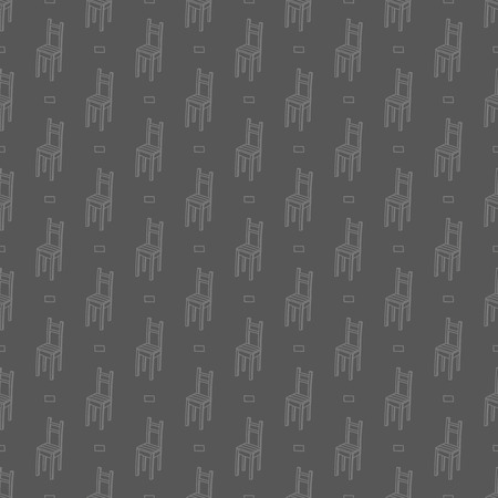 chairs patternのイラスト素材