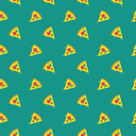 pizza iconsのイラスト素材