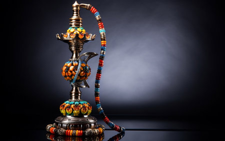 "Isolated Hookah on White Background"の素材