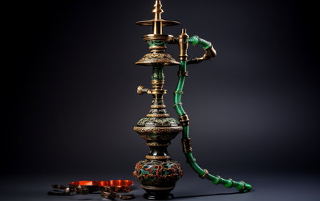 "Isolated Hookah on White Background"の素材