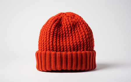 A Beanie on a White Background