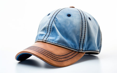 Sporty Hat on a Blank White Background