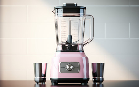 Showcase of a Blender on Whiteの素材