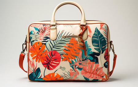 Laptop Bag on a White Backgroundの素材