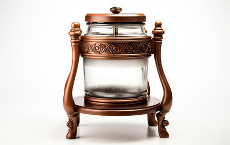 Round Beverage Stand with Handles from the Remington Collectionの素材