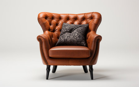 Armchair Set on a White Canvasの素材