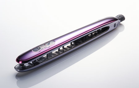 Hair Straightener on a Blank Canvasの素材