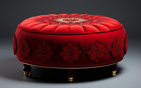 Ottoman on the White Backgroundの素材