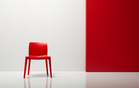 Chair Against a White Backgroundの素材