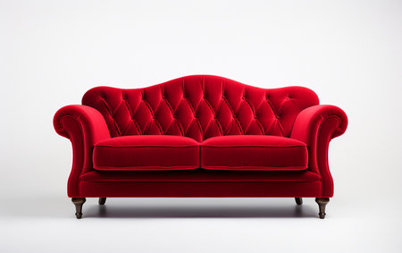 Couch on the White Backgroundの素材