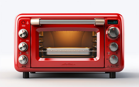 Oven on White Surfaceの素材
