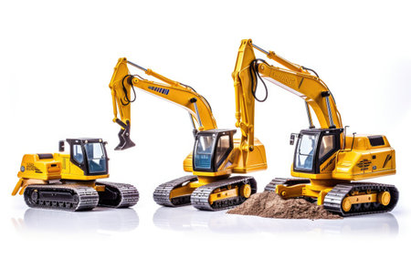 Toy Construction Vehicles Setの素材